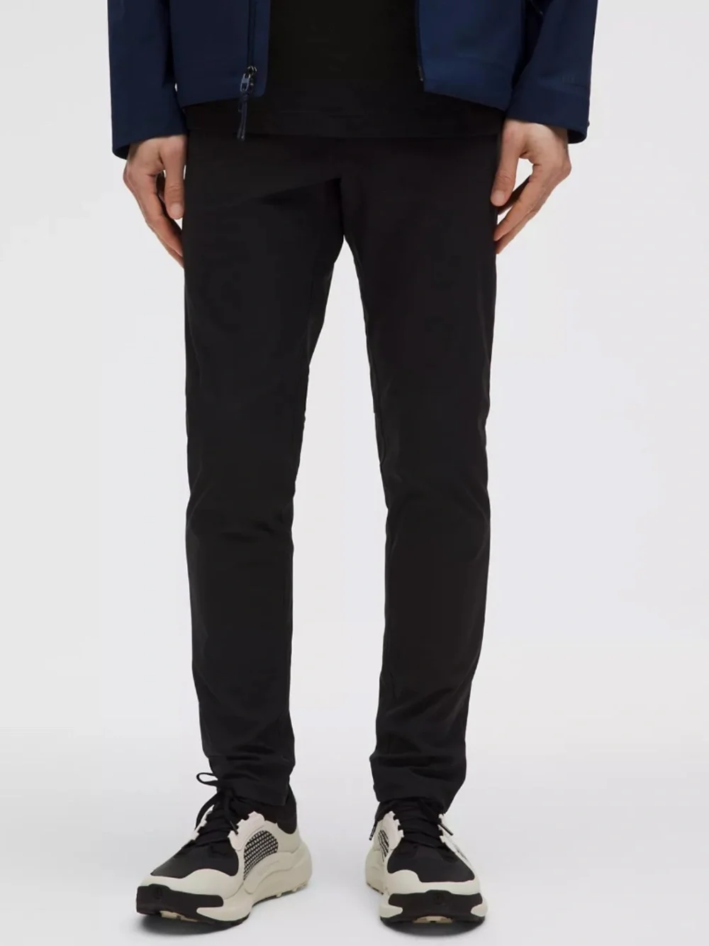 Lululemon ABC Slim-Fit 5 Pocket Pant 32L Warpstreme Black- Size 38 Mens NWOT